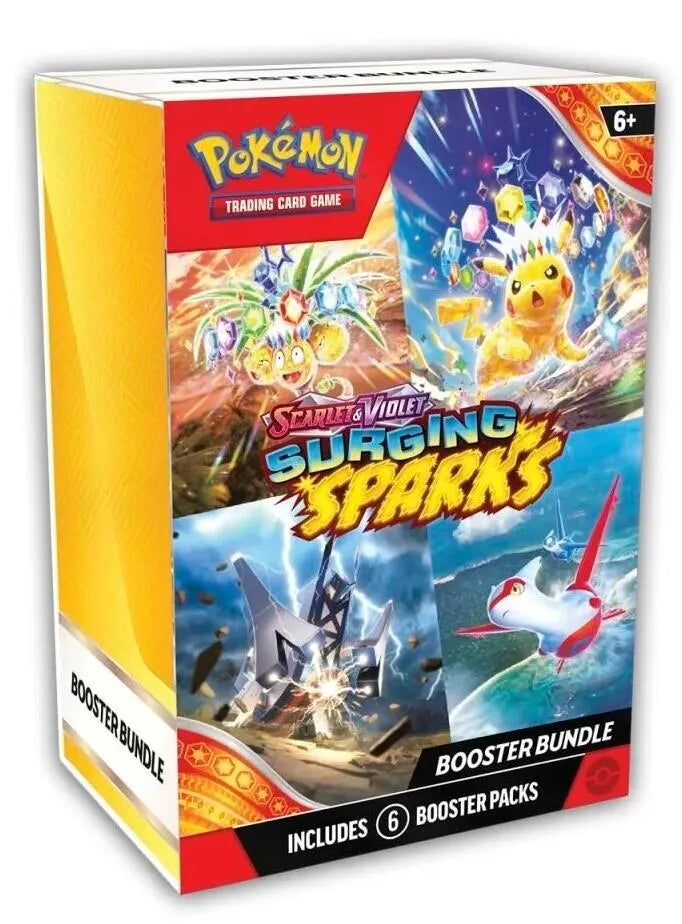 Surging Sparks Booster Bundle (6 Packs) Pokemon TCG Sealed