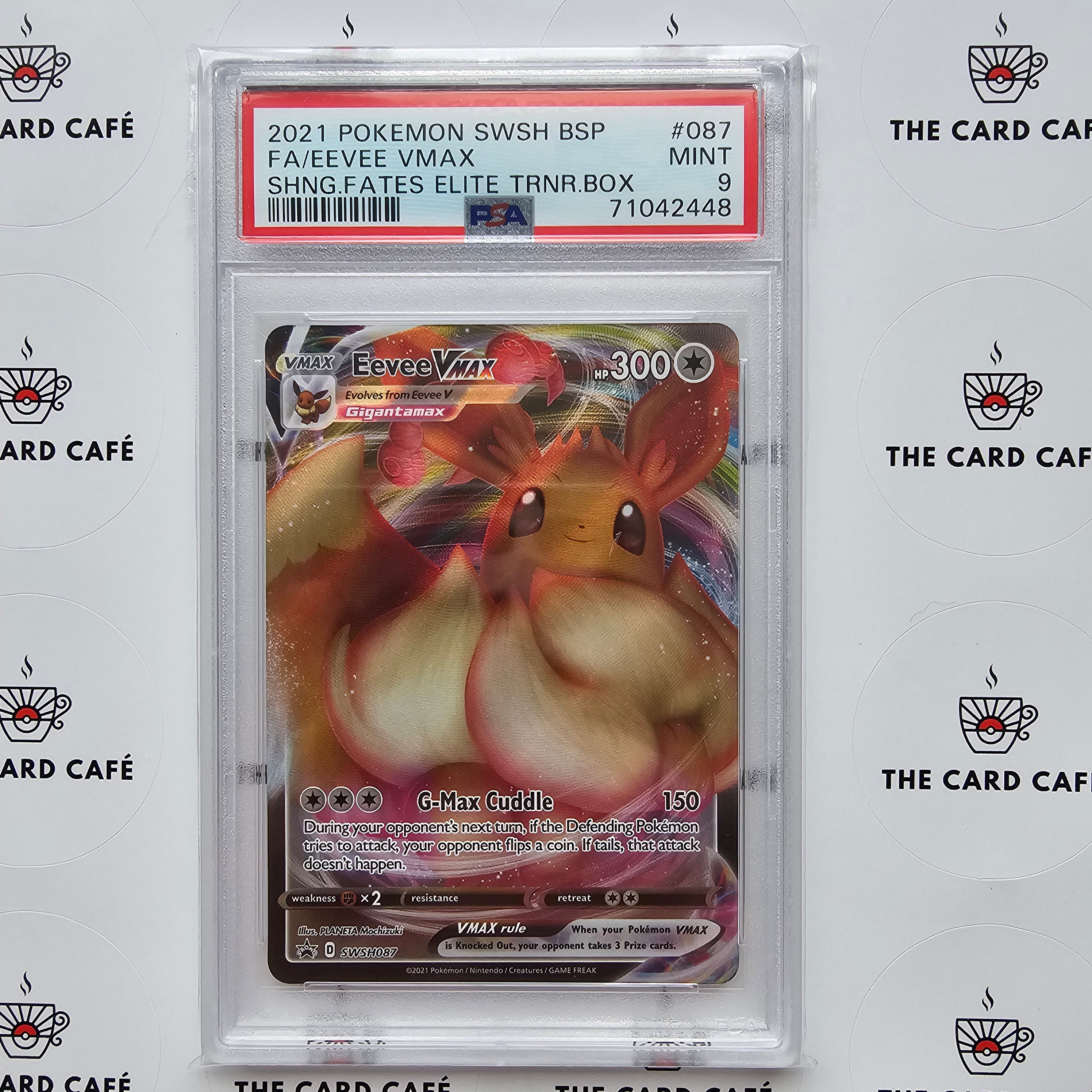 Eevee VMAX - SWSH Black Star Promo - SWSH087  - PSA 9