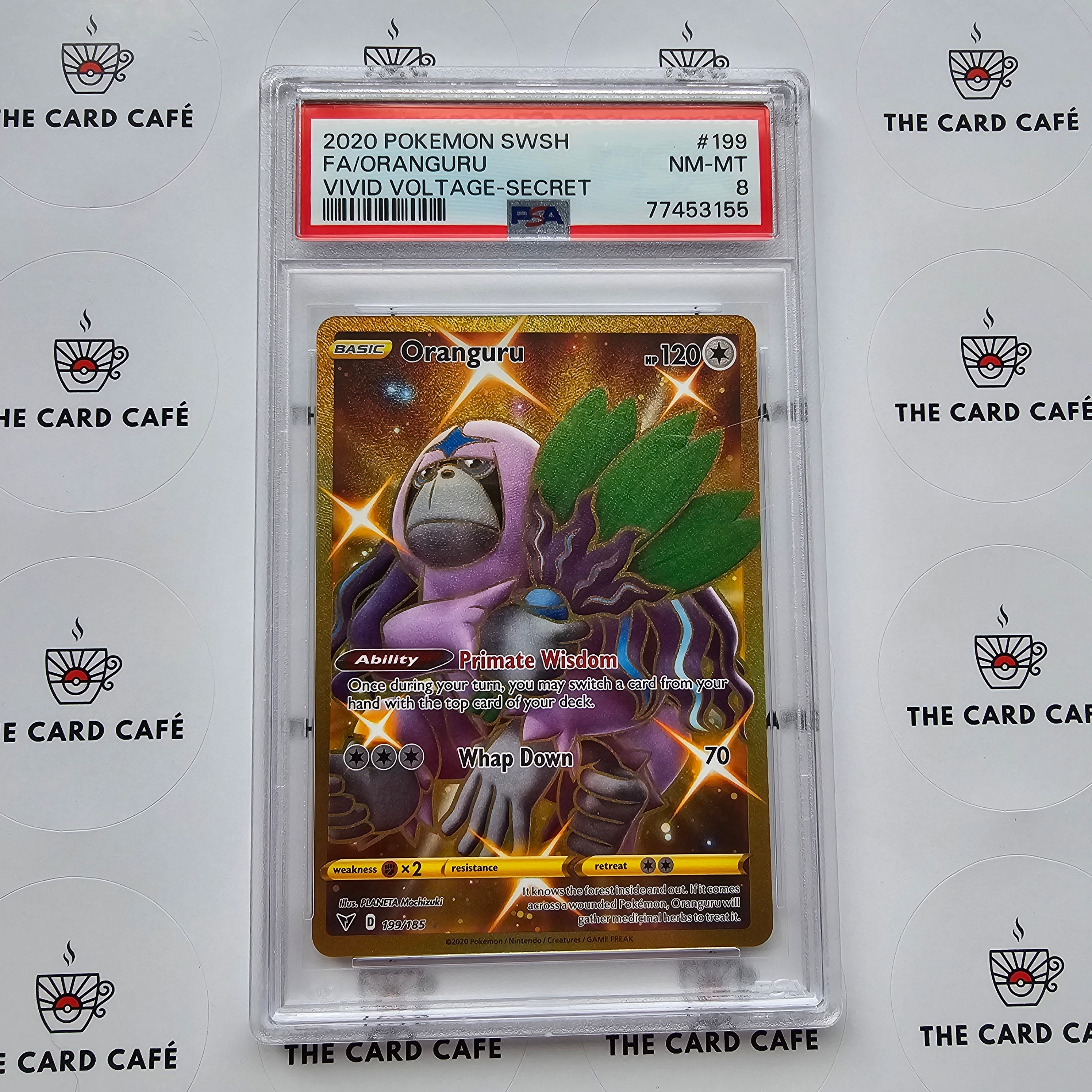 Oranguru - Vivid Voltage - 199/185 - PSA 8