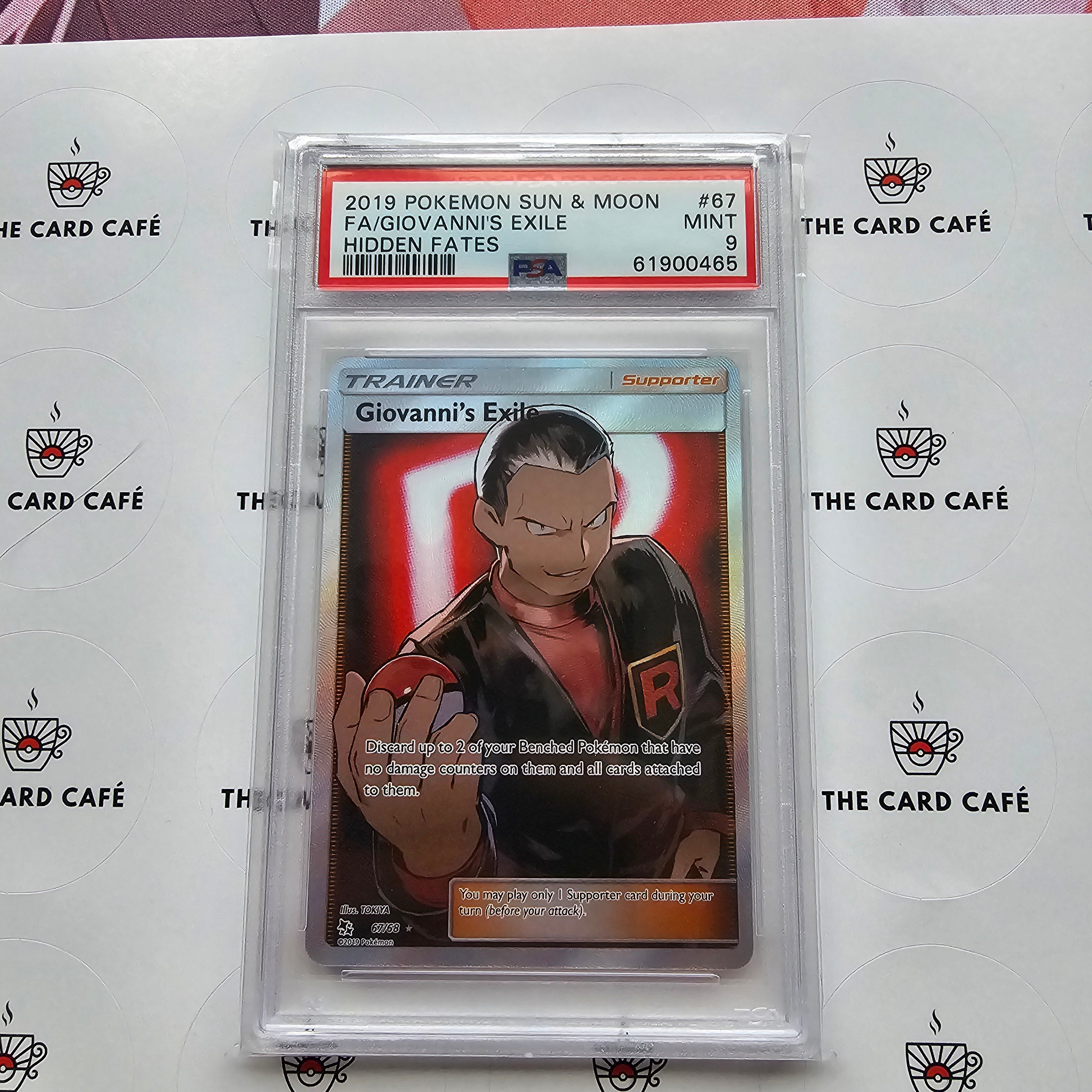 Giovanni's Exile - Hidden Fates - 67/68 - PSA 9
