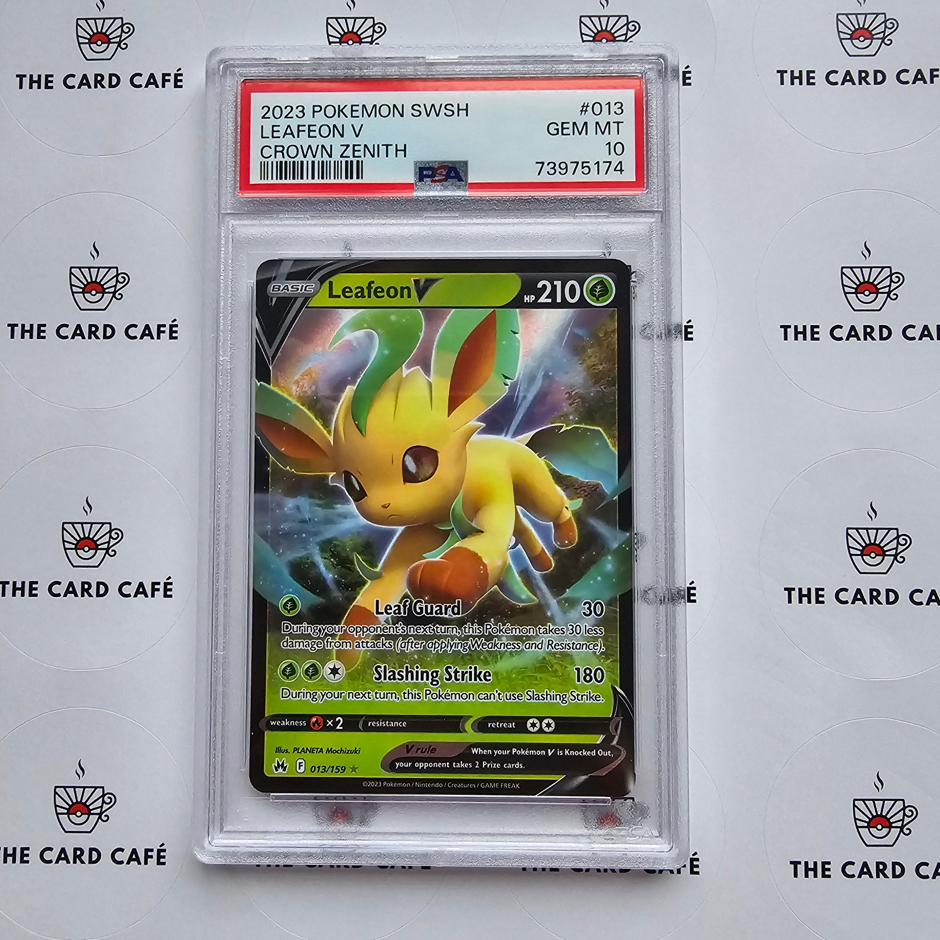 Leafeon V - Crown Zenith - 013/159 - PSA 10