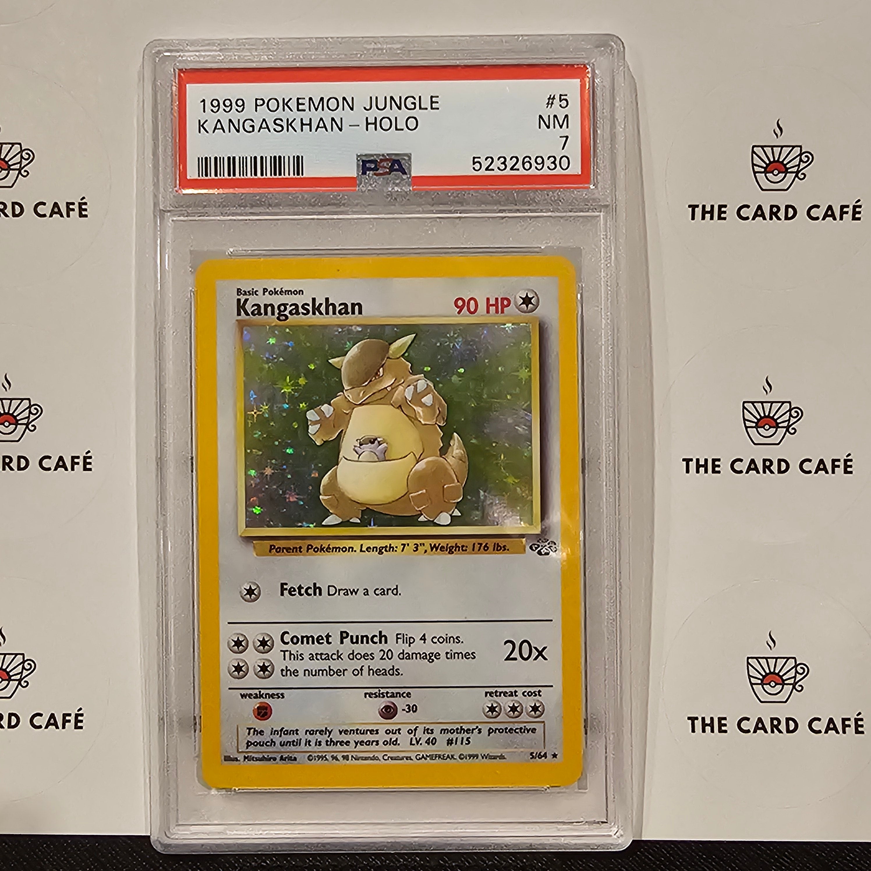 Kangaskhan - Jungle WOTC - 5/64 - PSA 7