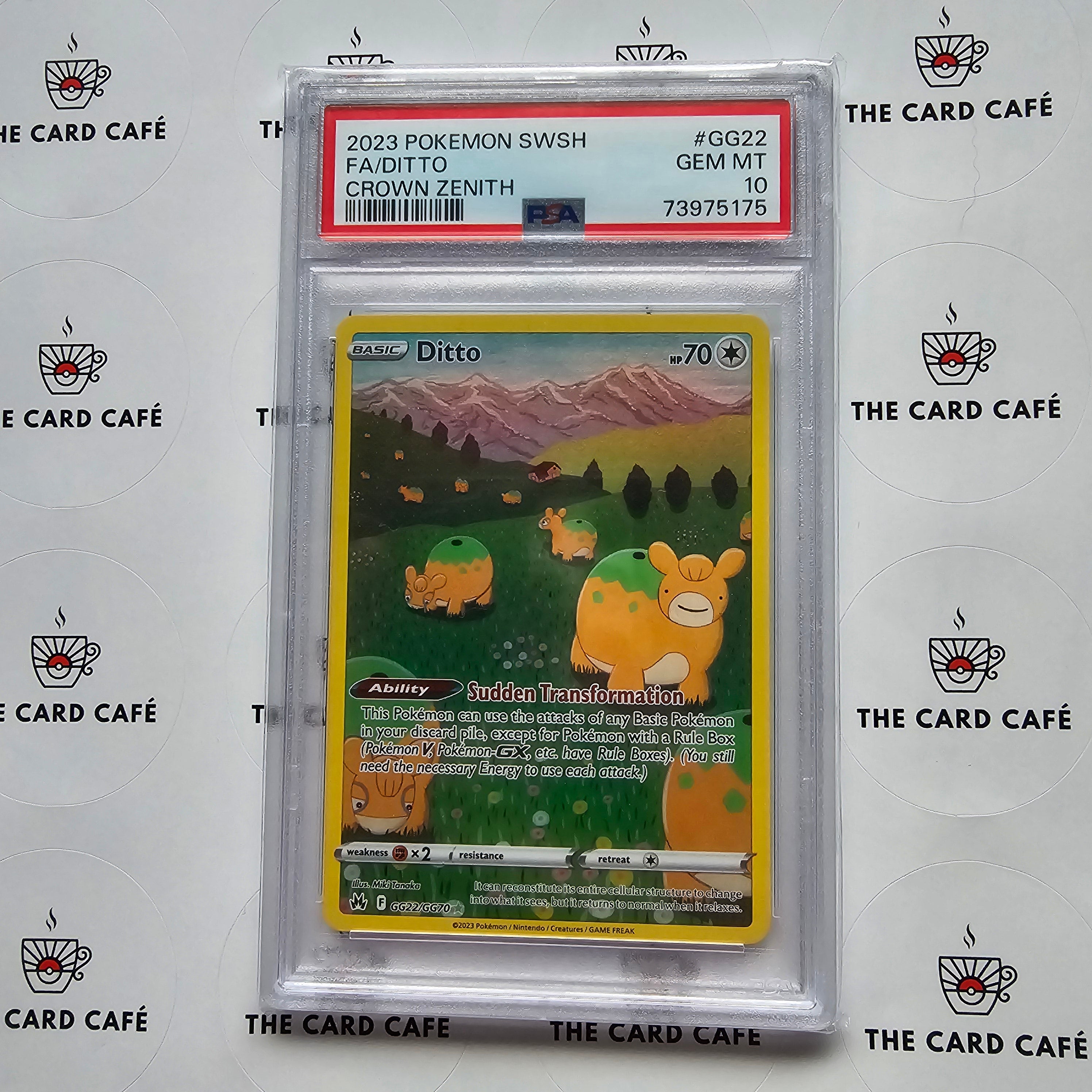 Ditto  - Crown Zenith - GG22/GG70 - PSA 10