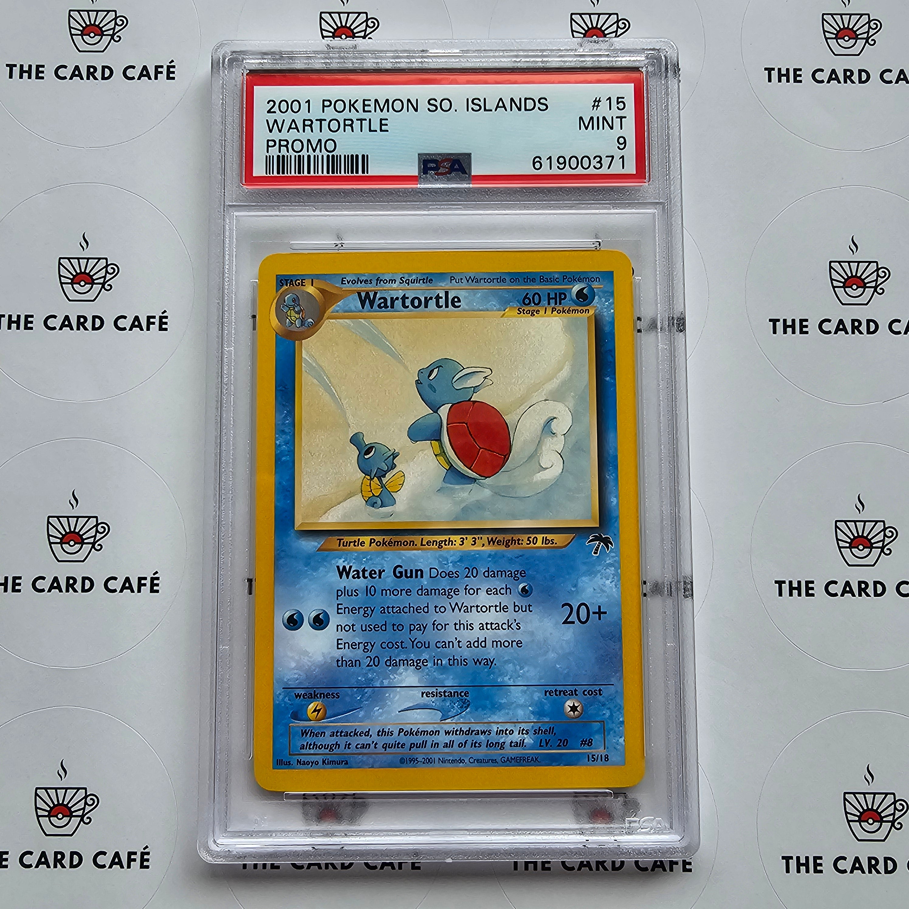 Wartortle - Southern Islands - 15/18 - PSA 9