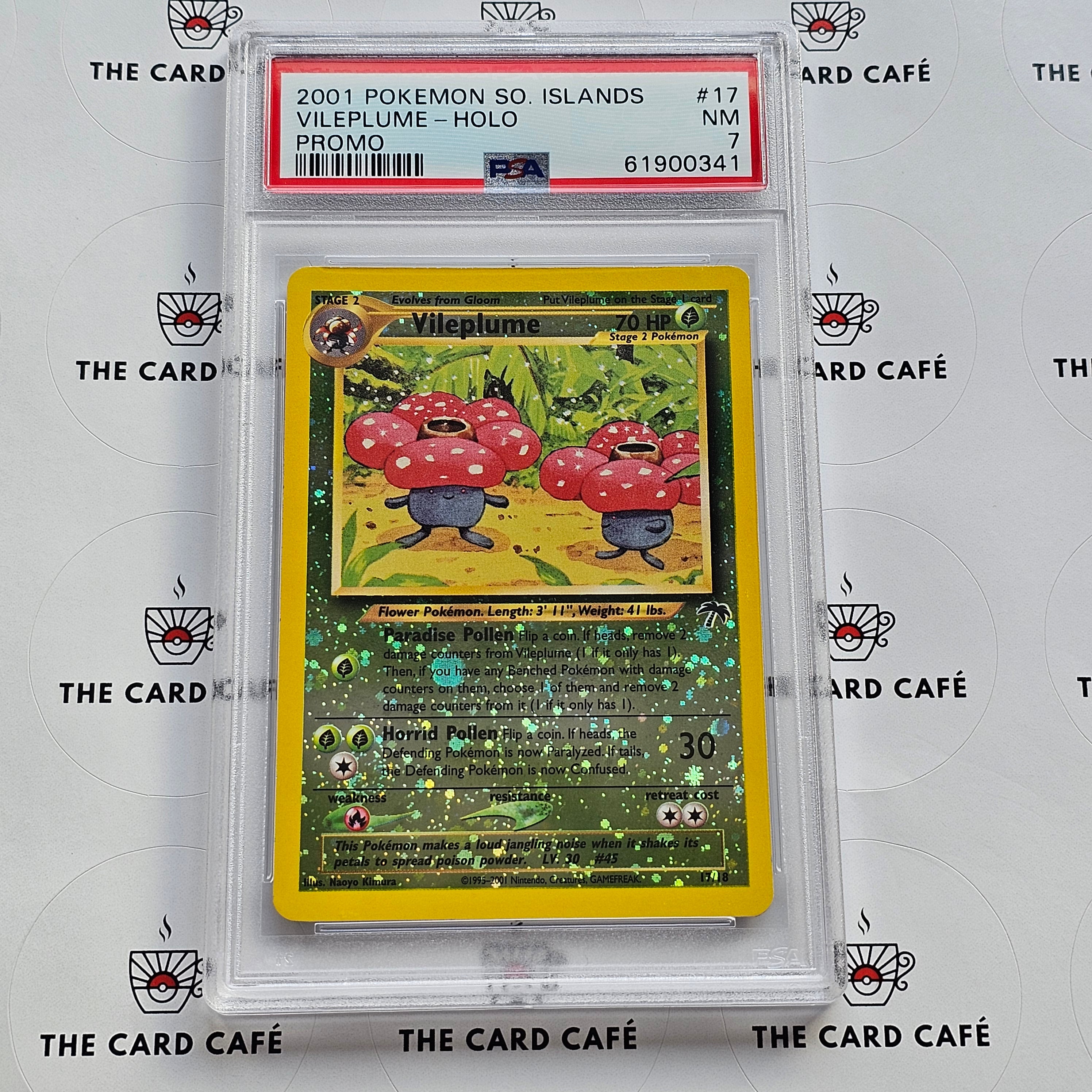 Vileplume - Southern Islands - 17/18 - PSA 7