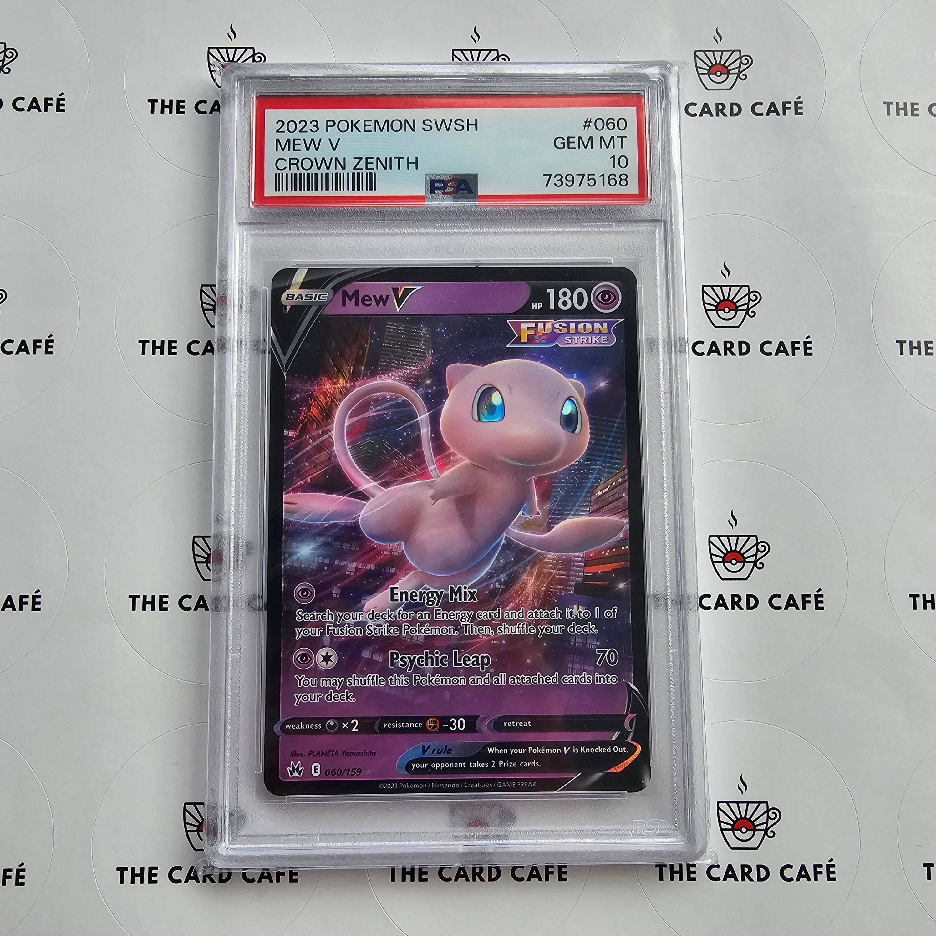 Mew V - Crown Zenith - 060/159 - PSA 10
