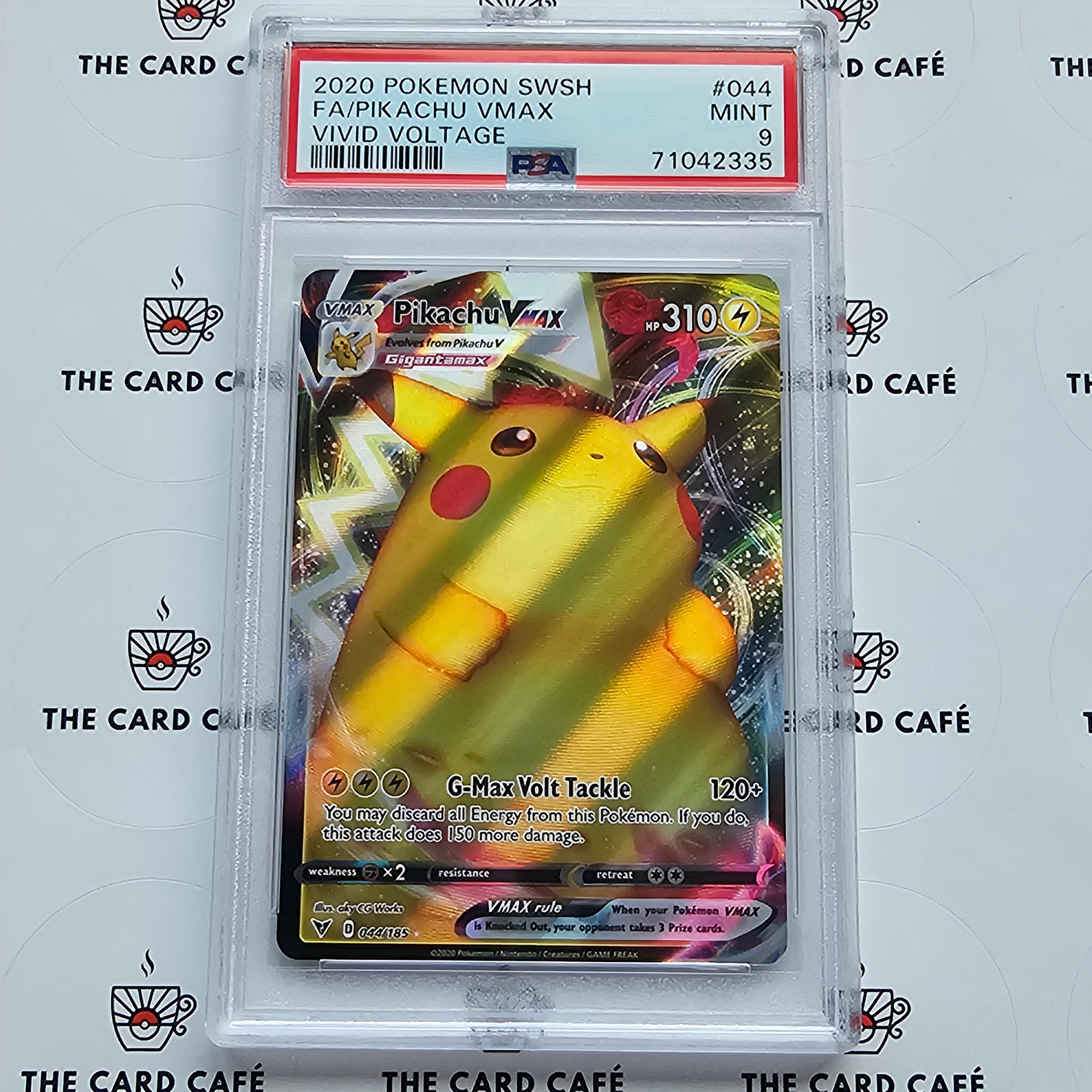 Pikachu VMAX - Vivid Voltage - 044/185 - PSA 9