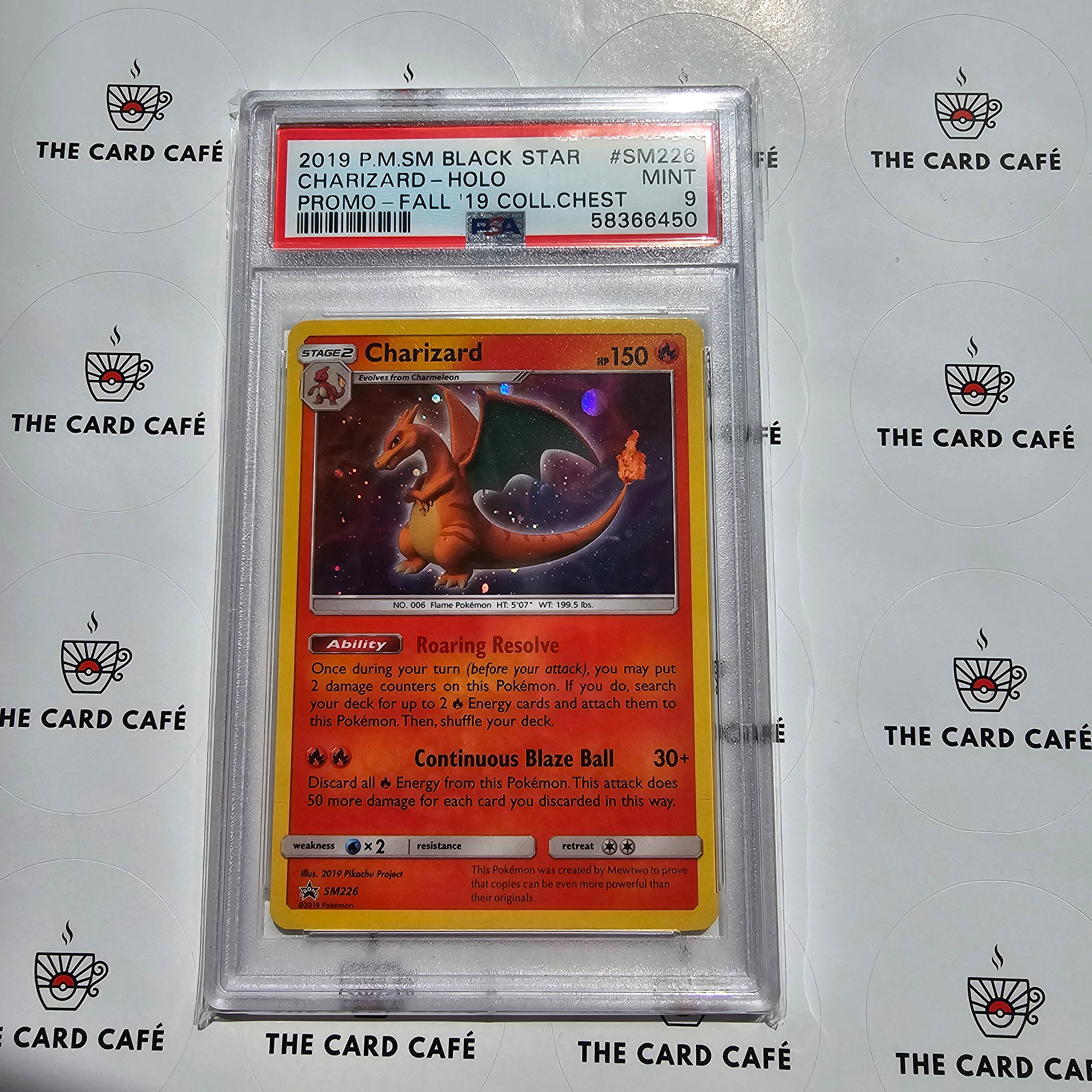 Charizard - Collectors Chest Fall 2019 Holo - SM226 - PSA 9