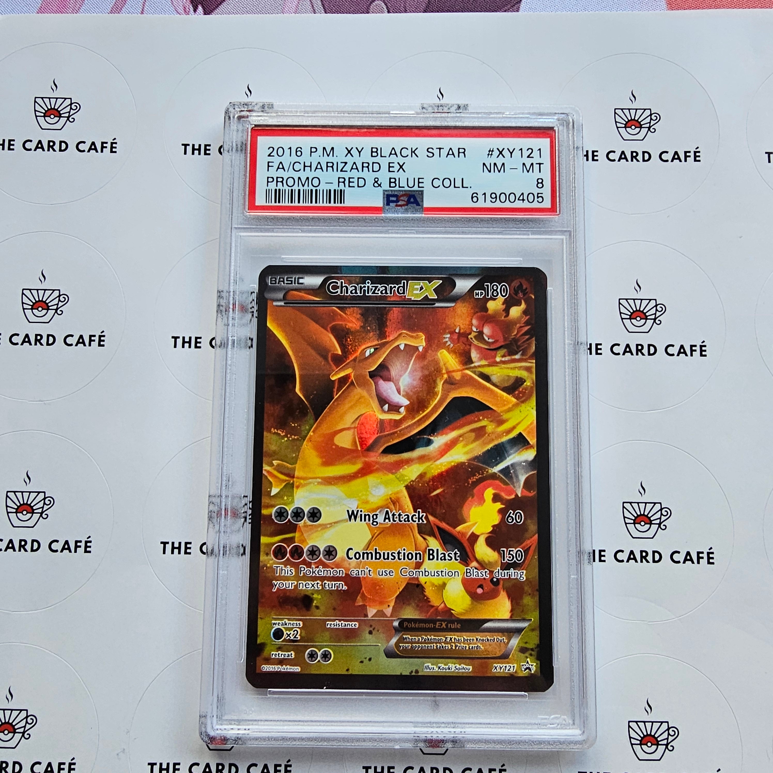 Charizard EX - XY Black Star Promo - XY121 - PSA 8
