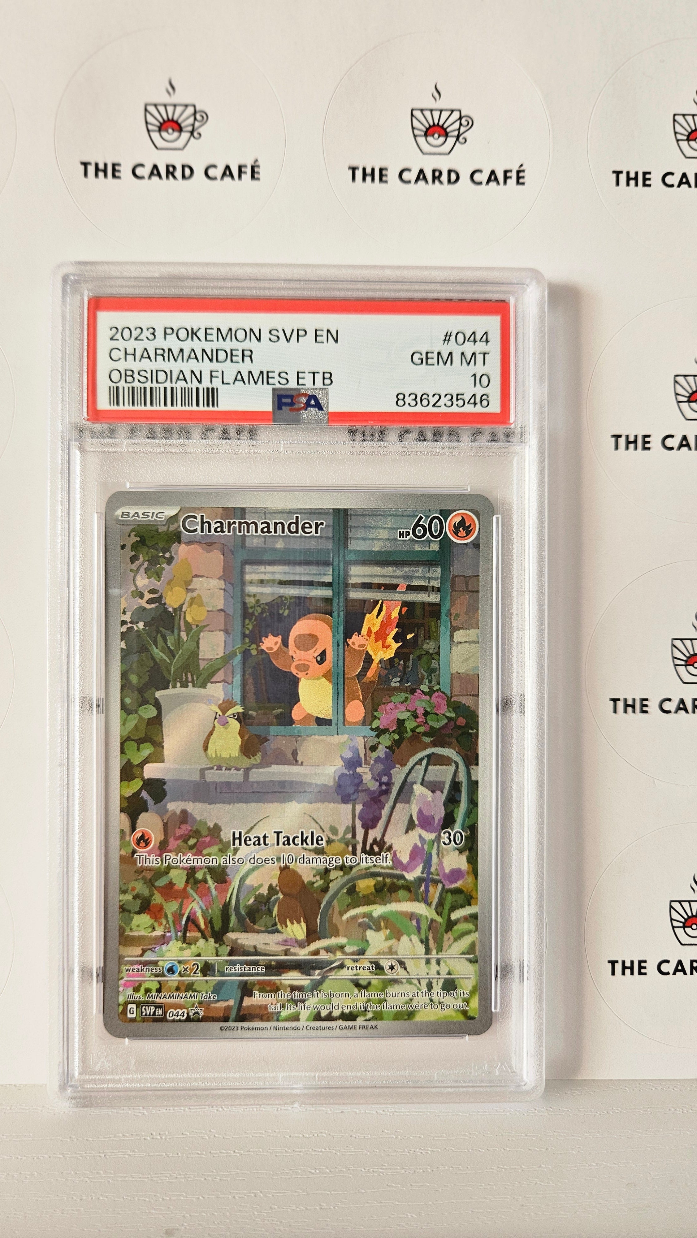 Charmander - SVP044 - Obsidian Flames ETB - PSA 10