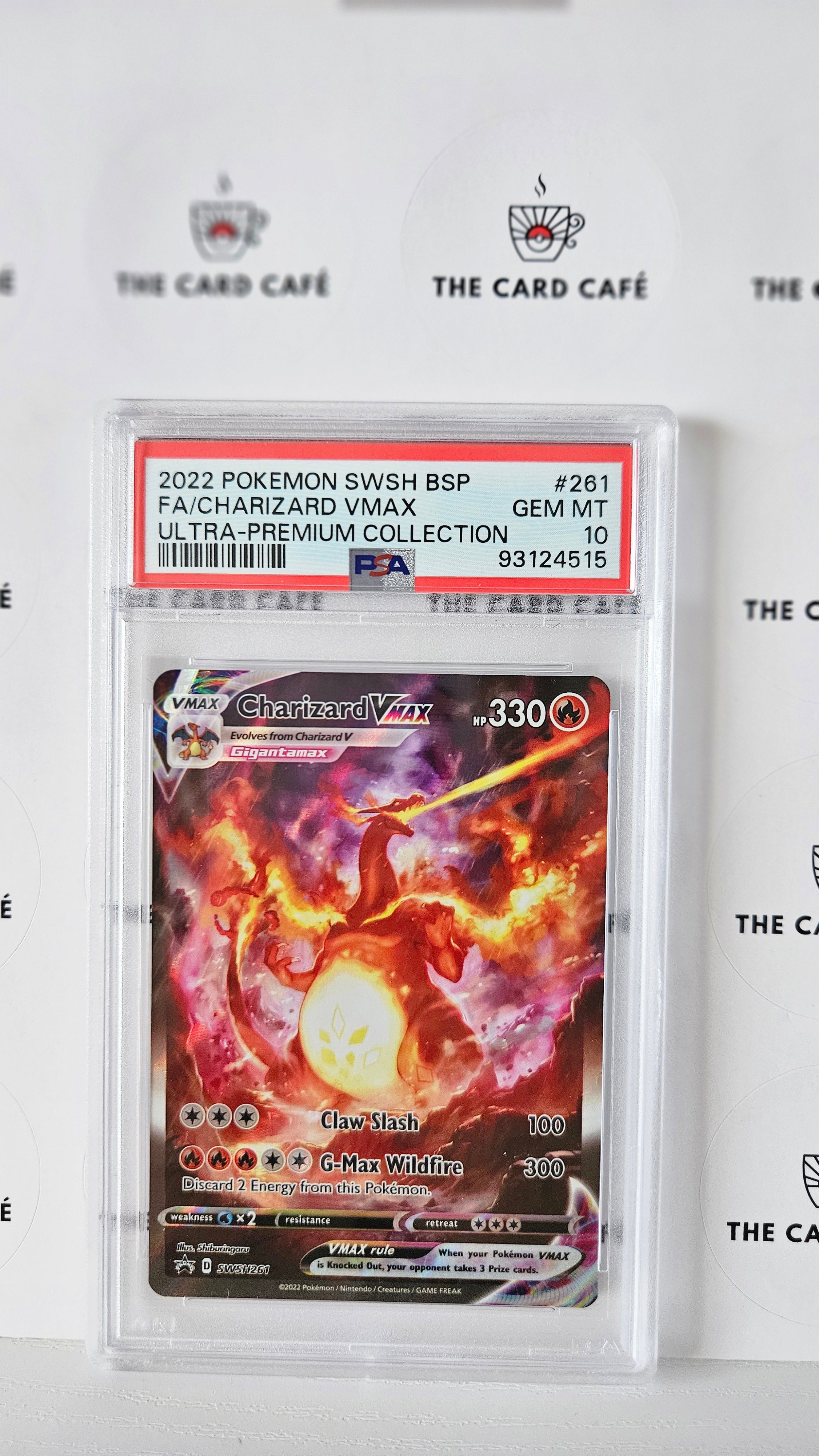 Charizard VMAX - SWSH261 - Full Art - Ultra Premium Collection - PSA 10