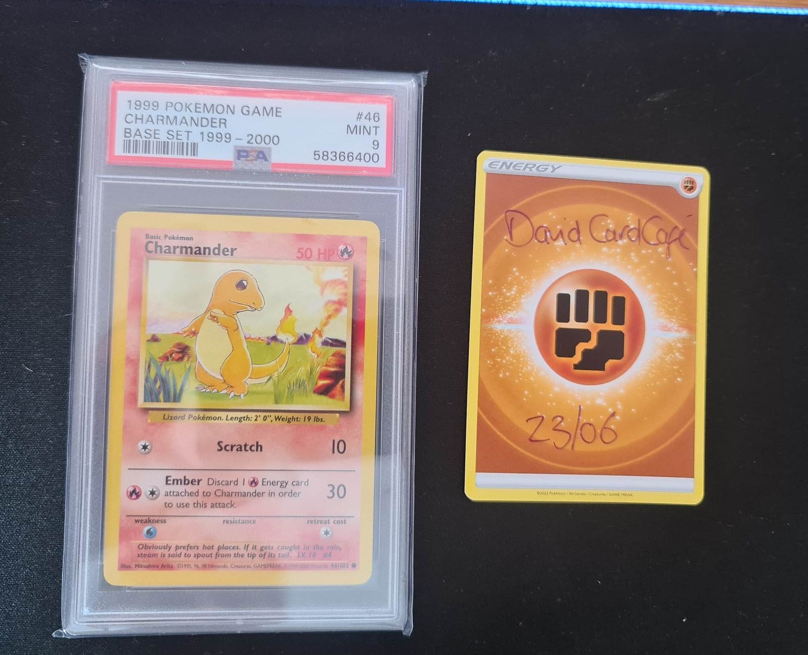 Charmander - Base Set - 46/102 - PSA 9 (Copy)