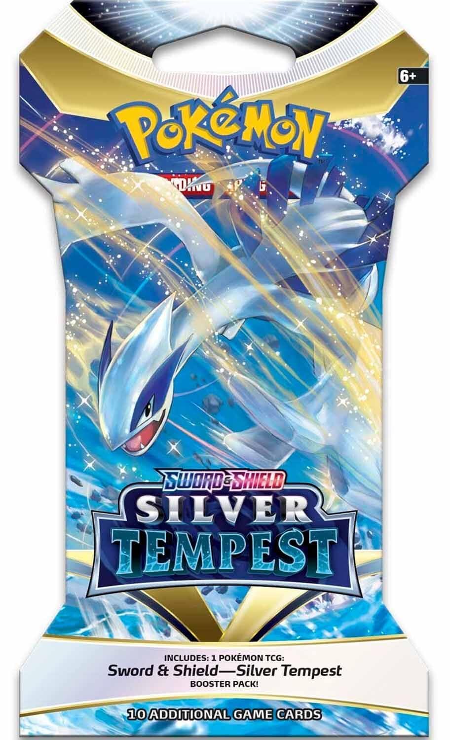 Silver Tempest Sleeved Booster Pack - Single