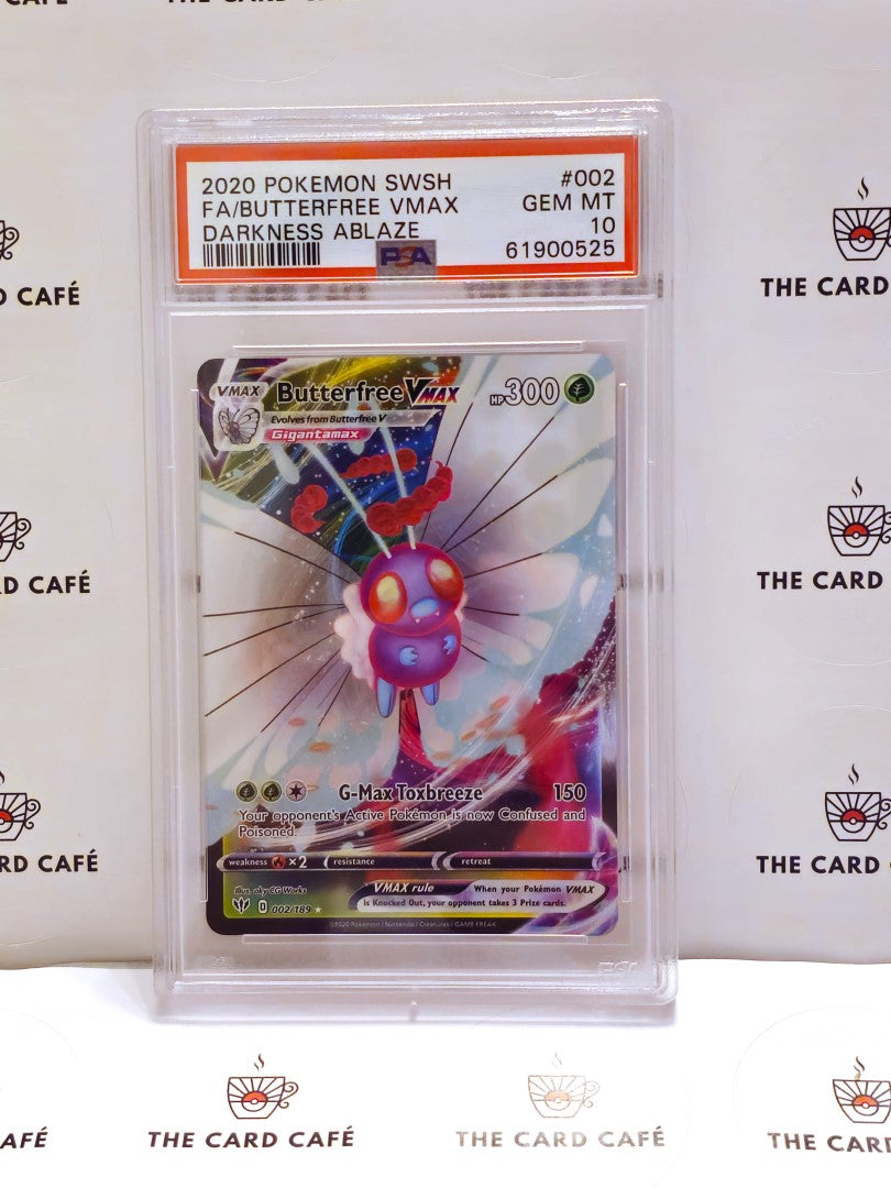 Butterfree VMAX - Darkness Ablaze - 2/189 - PSA 10