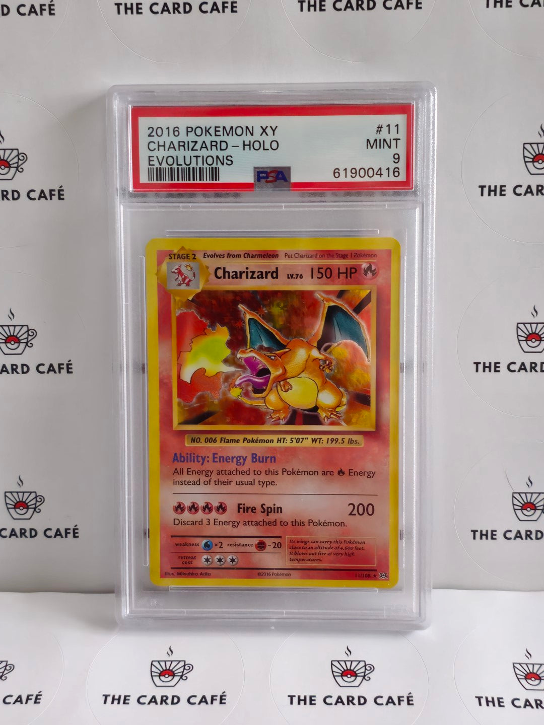 Charizard - Evolutions - Holo - 11/108 - PSA 9
