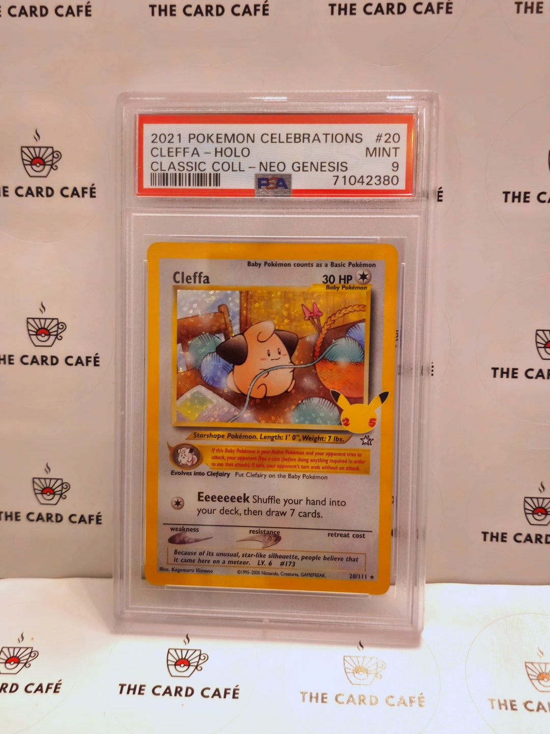 Cleffa - Celebrations - 20/111 - PSA 9