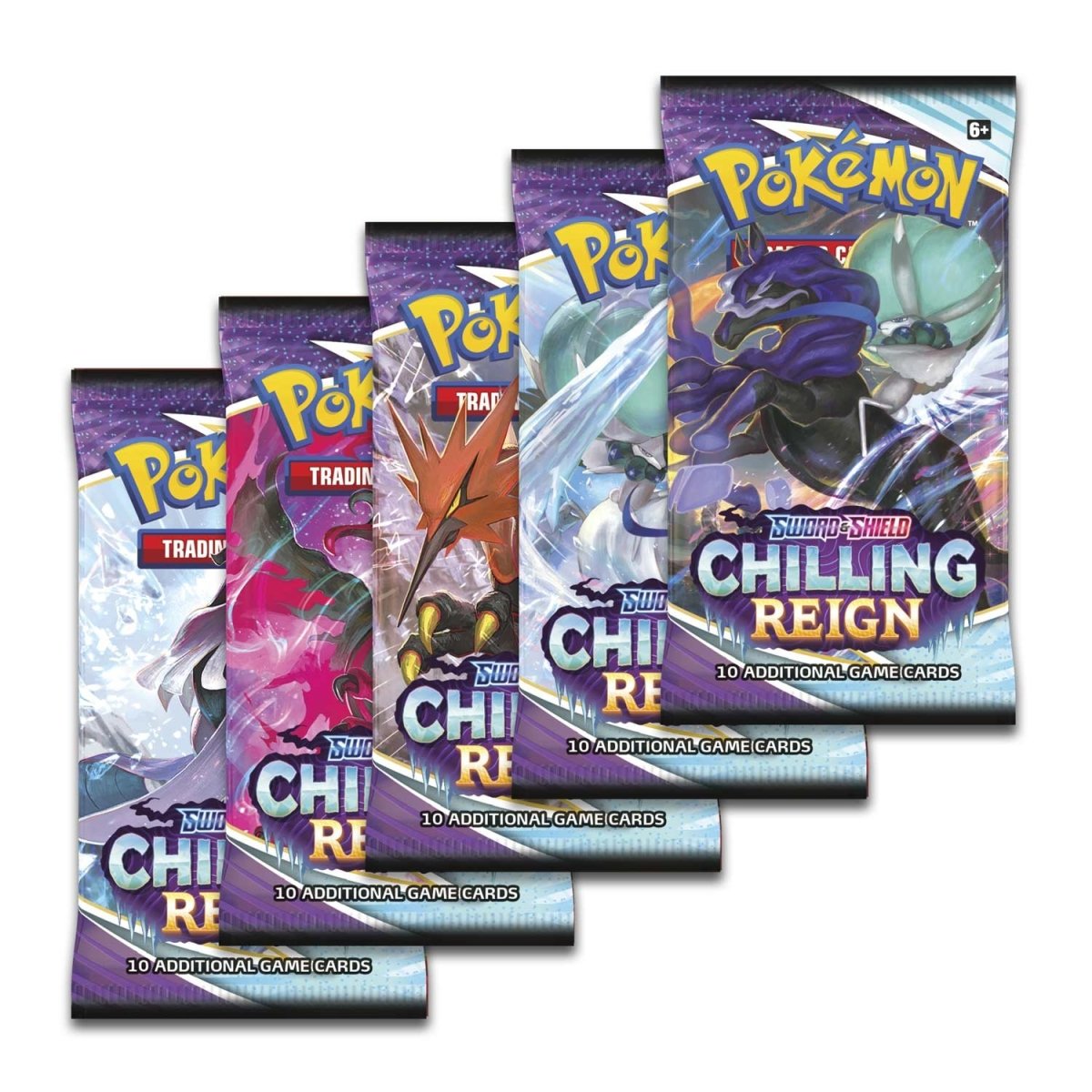 Chilling Reign Booster Box (36 Packs) Pokémon TCG Sealed