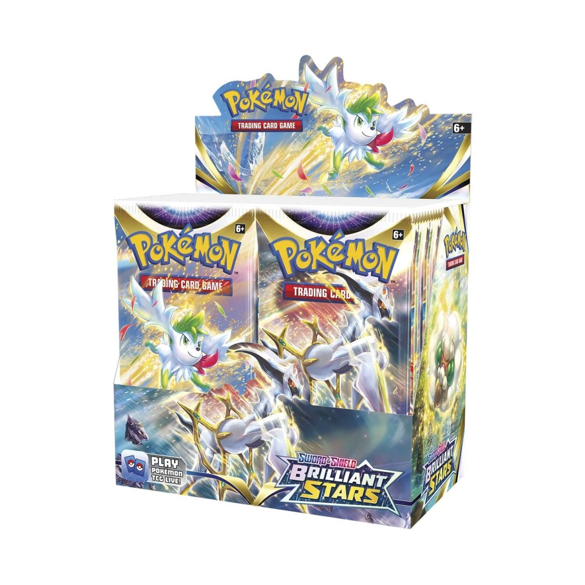Brilliant Stars Booster Box (36 Packs) Pokémon TCG Sealed