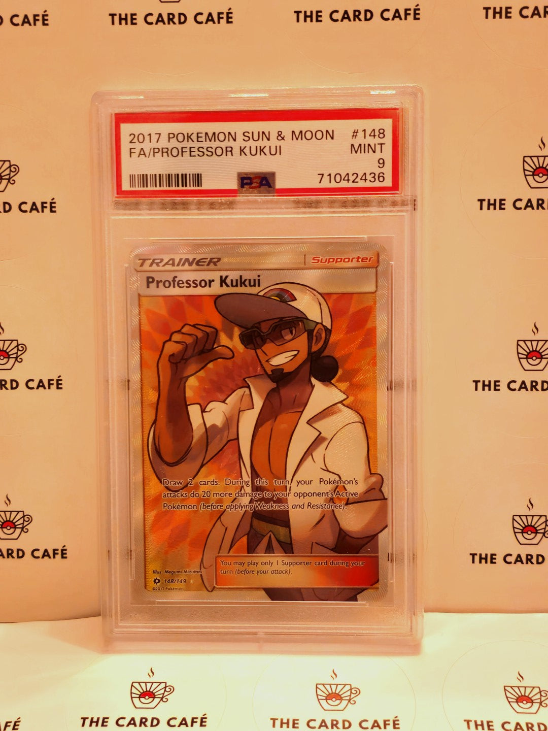 Professor Kukui - Sun & Moon - 148/149 - PSA 9