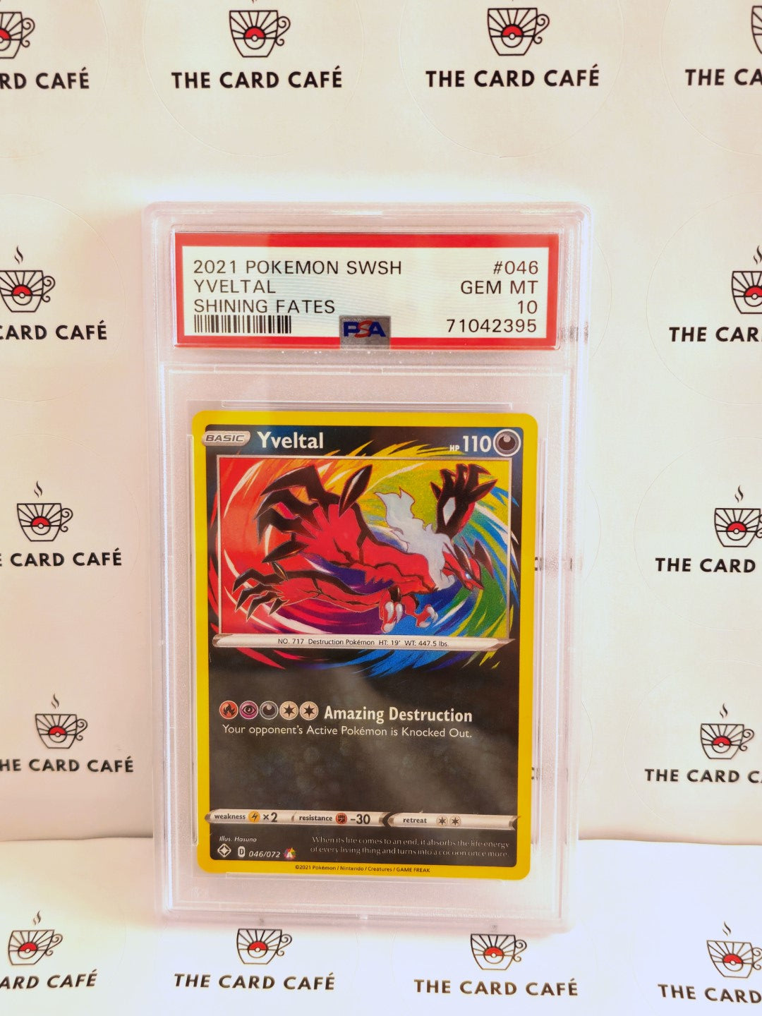 Yveltal - Shining Fates - 046/072 - PSA 10