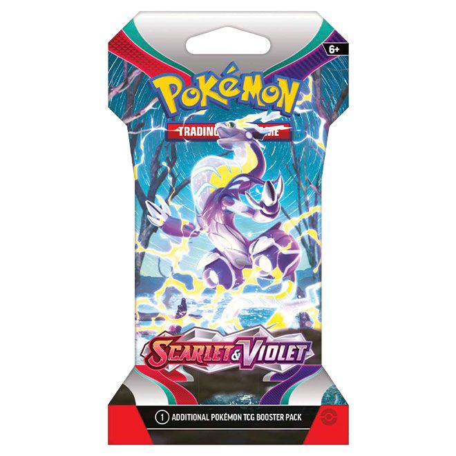 Scarlet & Violet Base Sleeved Booster Pack - Single